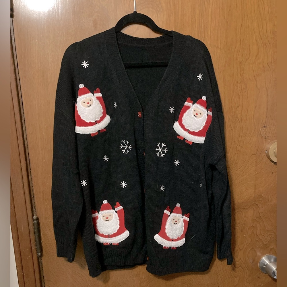 SHEIN size 4xl Santa cardigan